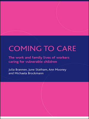 cover image of Coming to care
